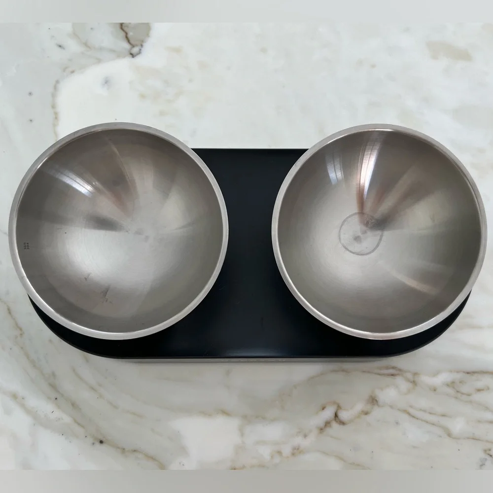 CYBERTAIL PREMIUM QUALITY 304 STAINLESS STEEL CAT BOWLS